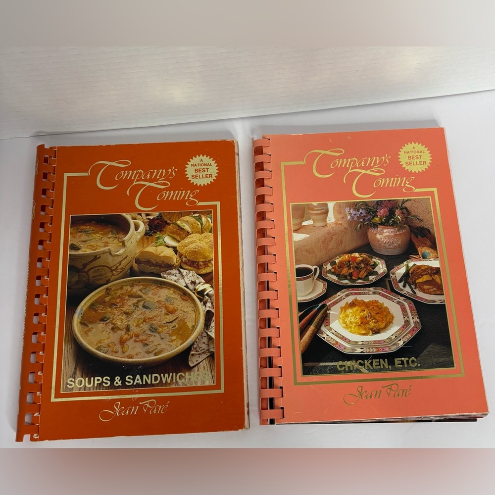 Companys Coming Jean Pare Cookbook Collection Soups and Sandwiches & Chicken etc